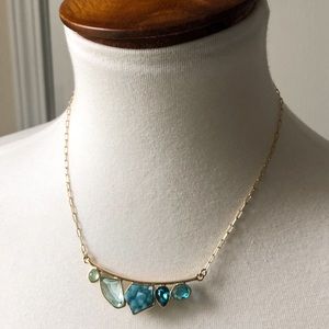 🌿 NWT: Banana Republic blue stone necklace